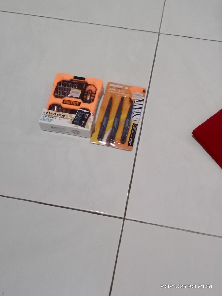 Jakemy 33 In 1 Obeng Set Handphone Jm-8160 For Computer Original