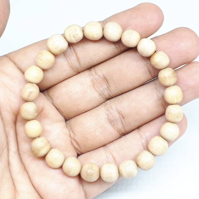 Gelang Kayu Dewandaru 8mm Elastis, Gelang Dewandaru