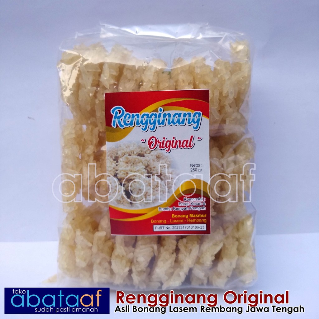 

Rengginang Mini I Rengginang Original I Rengginang Mentah I Krecek I Rengginang Ketan 250gram