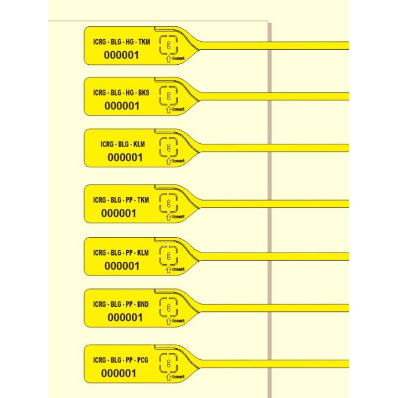 Tagging / label Name sesuai kebutuhan bisa request nama dan warna