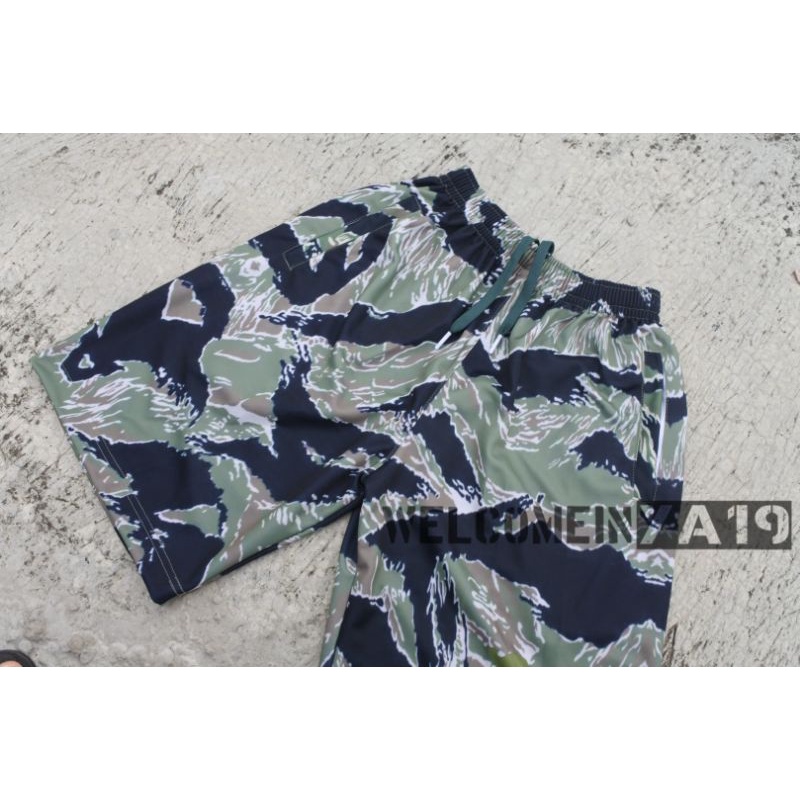 Broadshort Camouflage Tiger Stripe | Celana Pendek Loreng Tiger Stripe