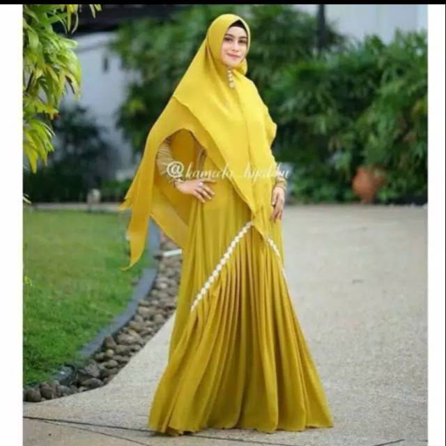 Preloved set medina kameela hijabku M