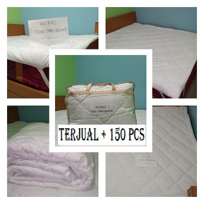 Matras Cover pelindung Spring Bed uk Single