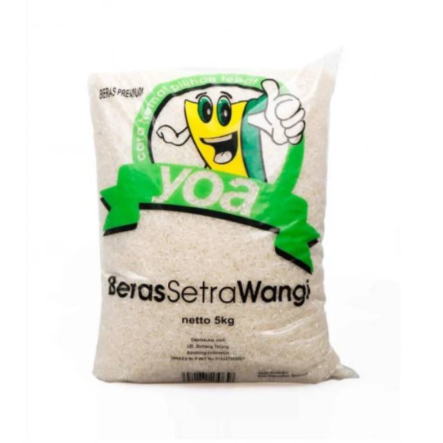 

Beras Setra Wangi YOA, ayoo segera dipesan.. beberapa detik lagi promo berubah :)