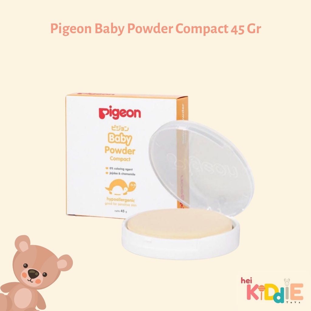 Pigeon Baby Powder Chamomile Compact/Cake 45gr/Refill