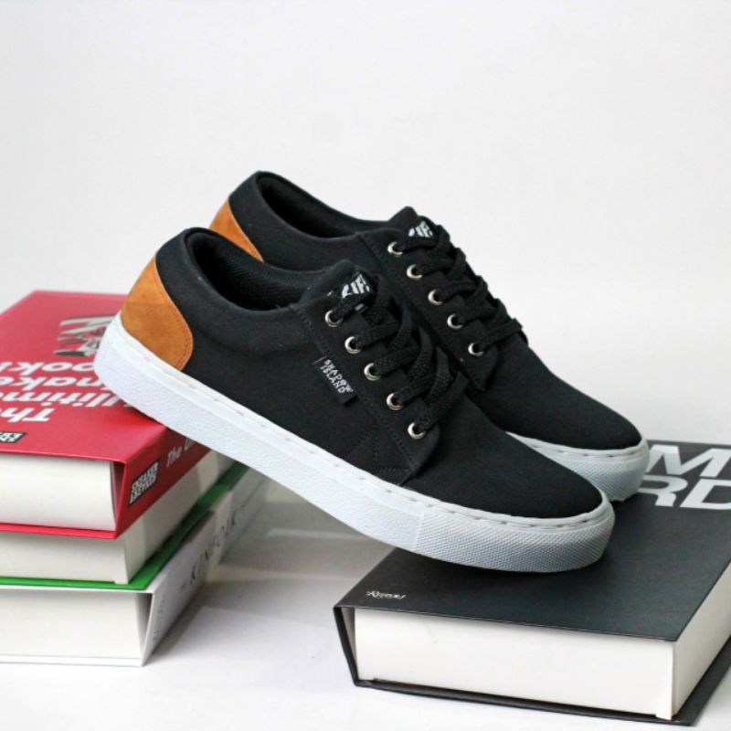 bungkusuku neutron - Sepatu Pria Casual Sneakers Canvas Premium Kets Sekolah Santai Murah