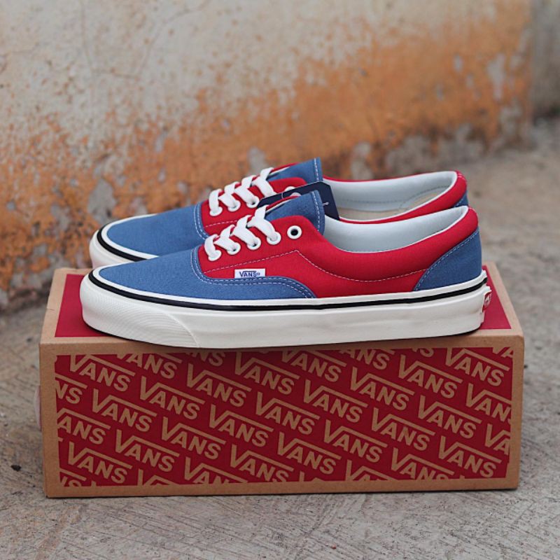#saleenak Vans Era DX Anaheim Blue Red Original