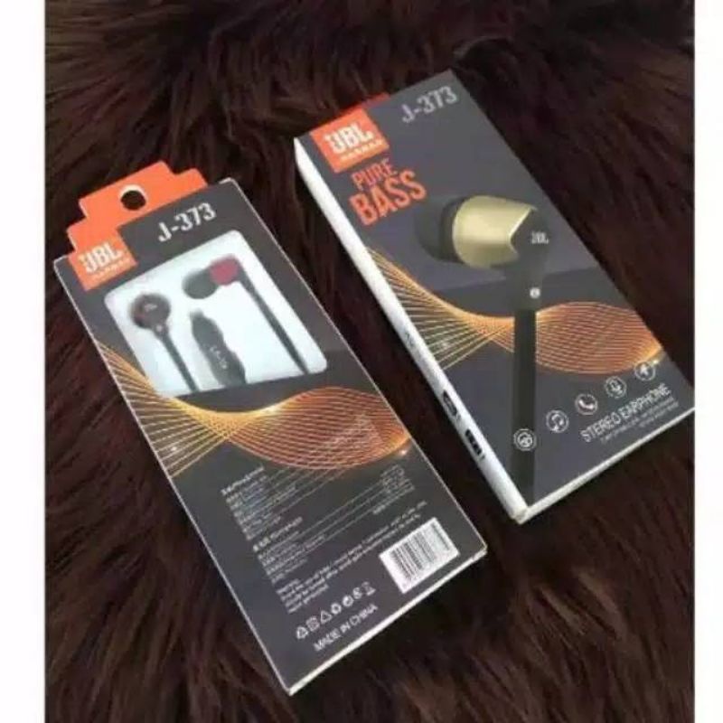 HF HEADSET JBL Premium J-373 Super bass,Earphone JBL