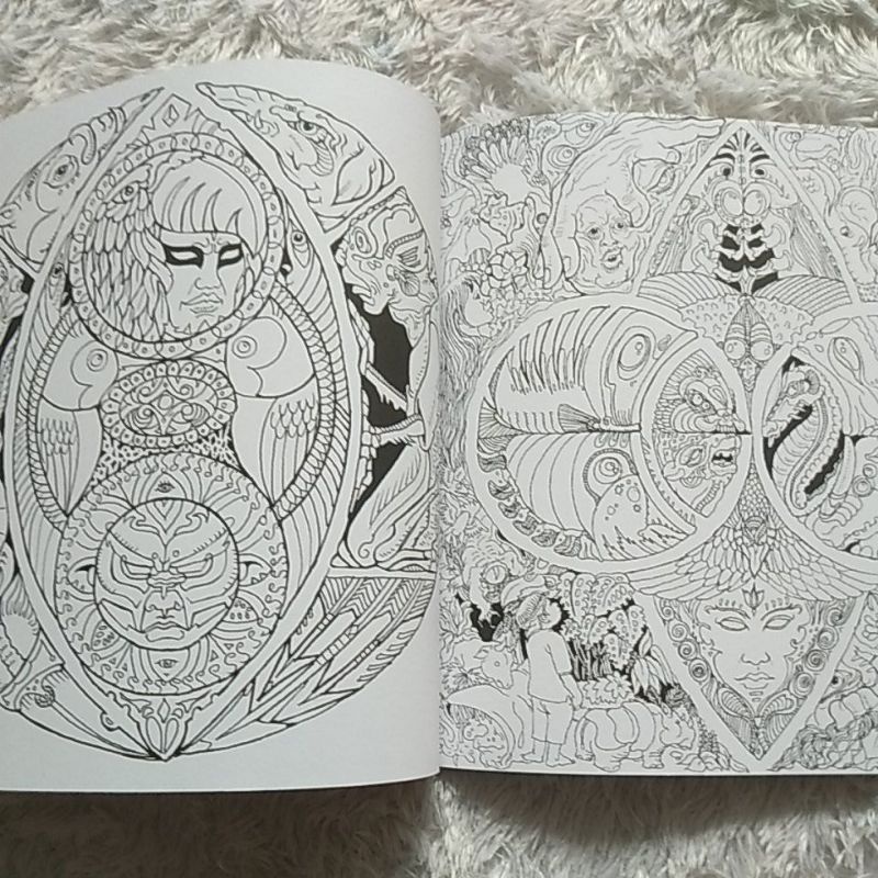 Coloring Book for Adults Imaginarium - Iwan Mangopang