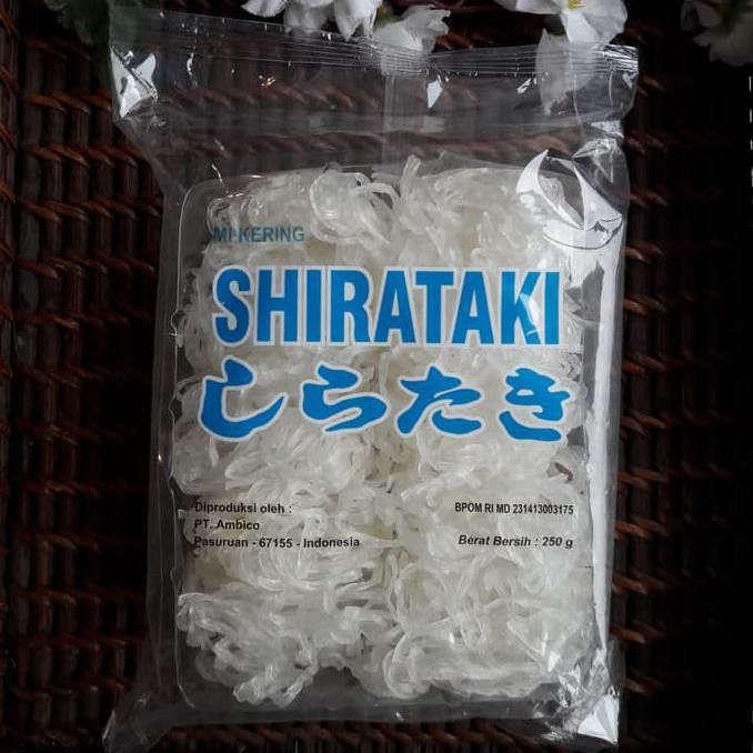 

Terlaris# Mie Kering Shirataki 250Gr