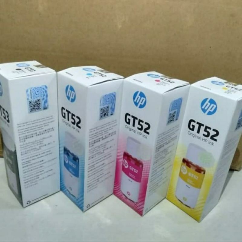 TINTA HP GT52 GT53 CYMBK ink 115/310/315/415/419