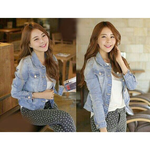 Cleary Shop 88- LEVIS JAKET BIRU MUDA