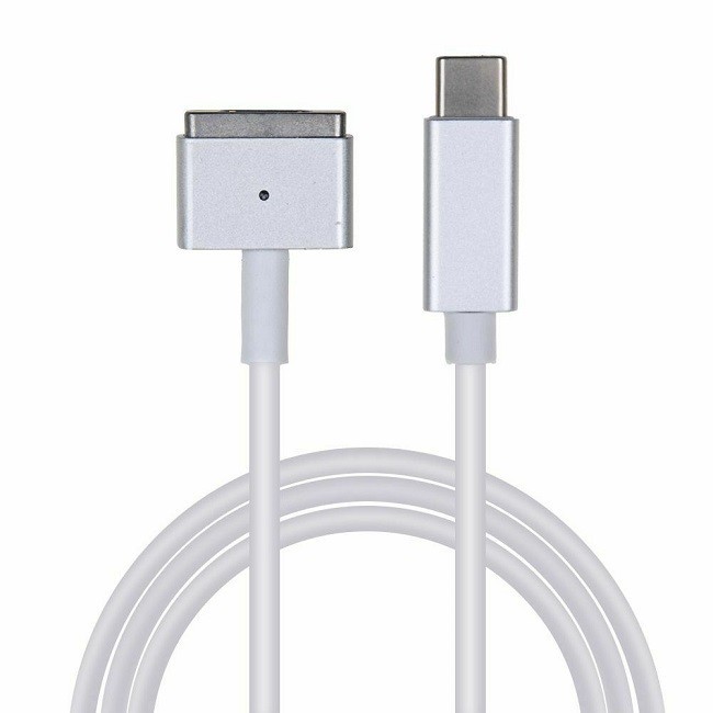 K4bel Charger sambungan 1.8m USB C Type C to M4gsafe 1 L Type M4gs4fe 2