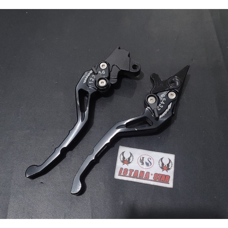 Handle rem Honda Beat Fi. Handle rem full cnc Honda beat karbu HITAM