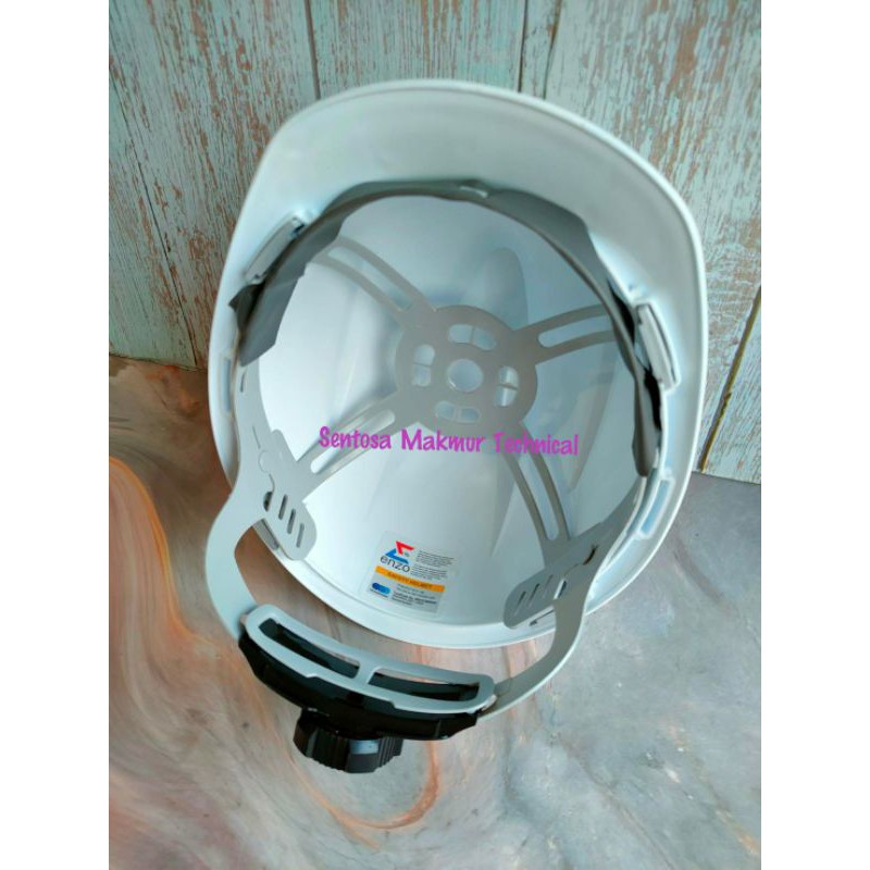 ENZO Helm Helmet Safety V Guard Proyek Putar Fastrack KUNING / PUTIH / ORANGE / MERAH / BIRU / HIJAU