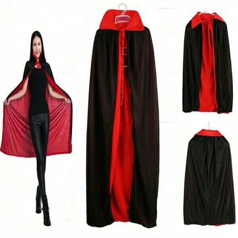 JUBAH MERAH HITAM DEVIL COUNT DRAKULA HOTEL TRANSYLVANIA COSPLAY MURAH