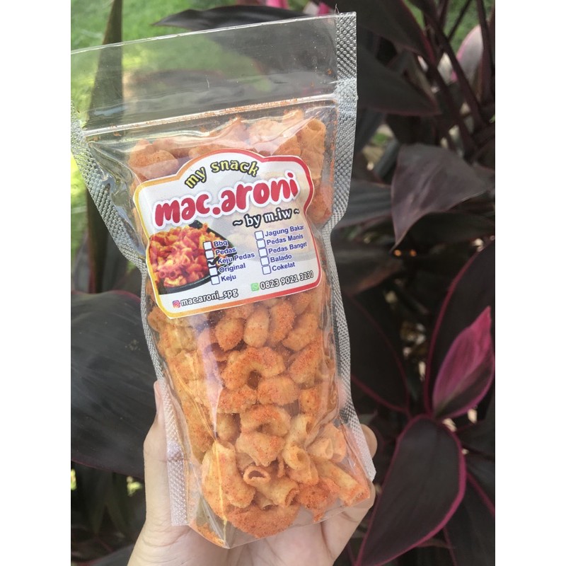 

makaroni Pekanbaru rasa keju pedas