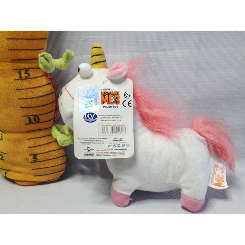 BONEKA UNICORN ANIMASI MINIONS ORIGINAL BRAND DESPICABLE ME 3 UNIVERSAL STUDIO