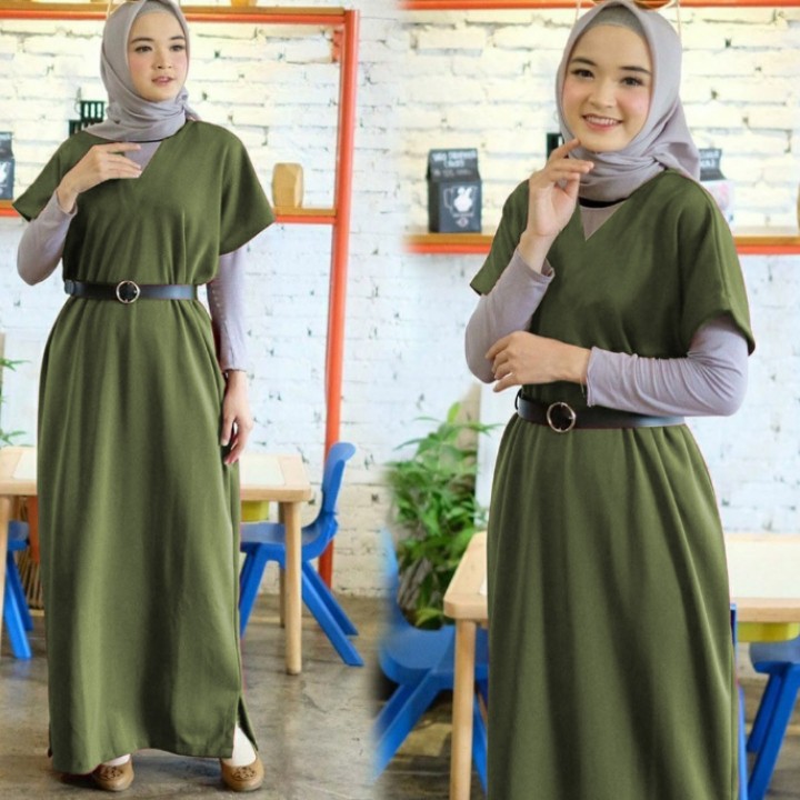 FWG - TUNIK LEISA / TUNIK WANITA / GAMIS TUNIK PANJANG / GAMIS WANITA MURAH