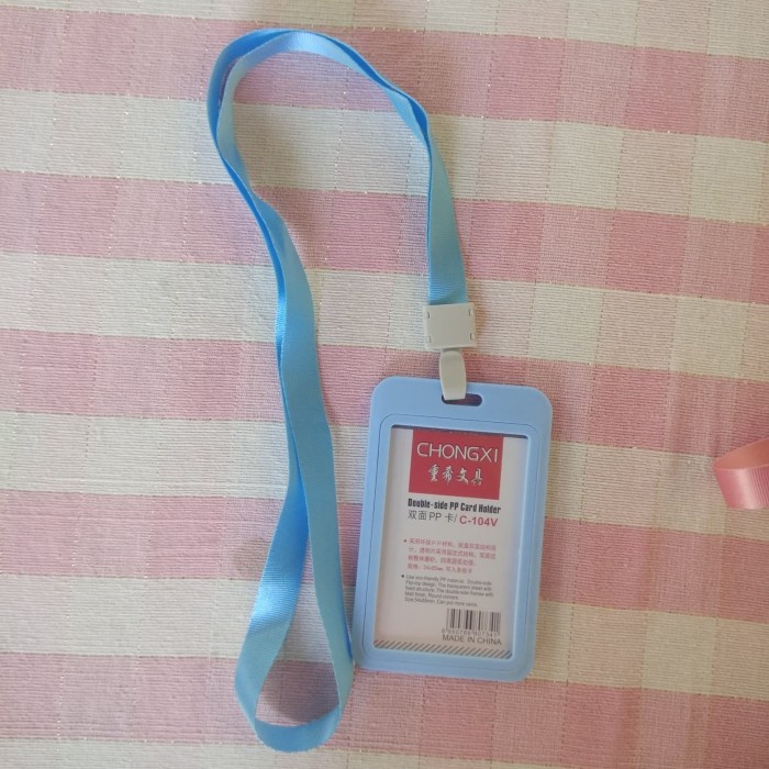 

Jual Id Card Holder Name Tag Anti Air Hardcase Diskon