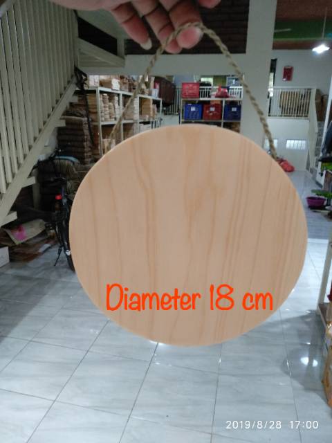 Talenan Kayu Tali Aneka Model / Talenan Lukis / Wooden Cutting Board