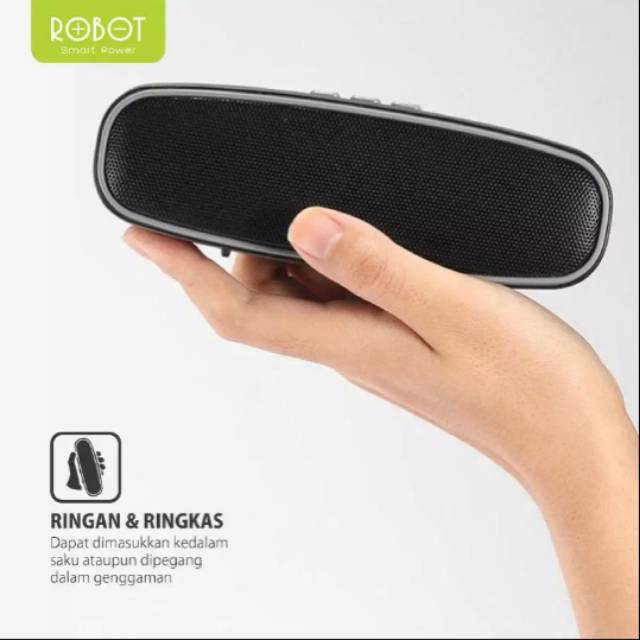 Robot Speaker Aktif Bluetooth Portable - Garansi resmi 1 tahun