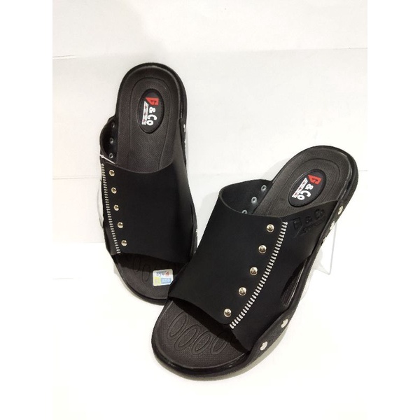 sandal G&amp;CO cowok slop resleting terbaru/sandal pria terlaris