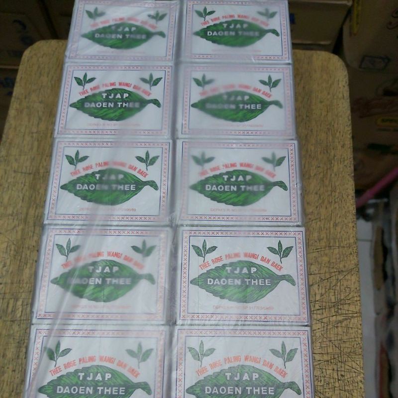 Teh Cap Daun Bubuk / Tjap Daoen Thee (1pak = 10pc)