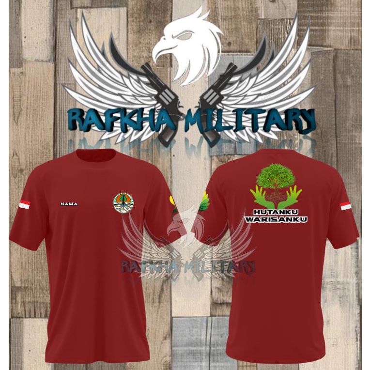 kaos klh/ kaos kph/ kaos kementrian lingkungan/ polhut