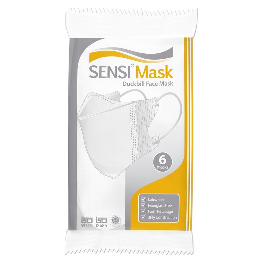 Sensi Mask Duckbill Sachet (isi 6)