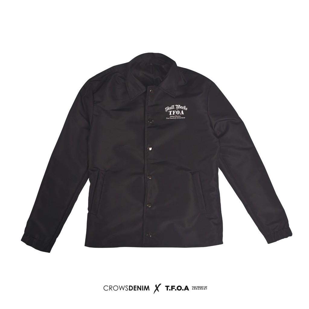 Jaket Coach Skull Works TFOA Series Black