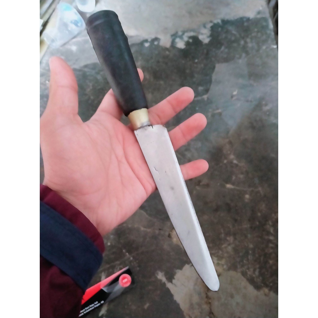 PISAU  DAPUR SUPER TAJAM CAP TIGER BAHAN GERGAJI PISAU TAJAM AWET 20 CM