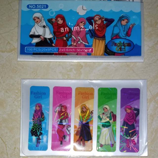 

Pembatas Buku Hijab