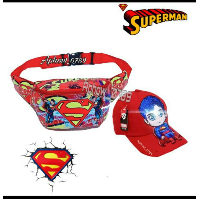 WAISTBAG ANAK/TAS SLEMPANG ANAK LED/BORDIR/PRINTING
