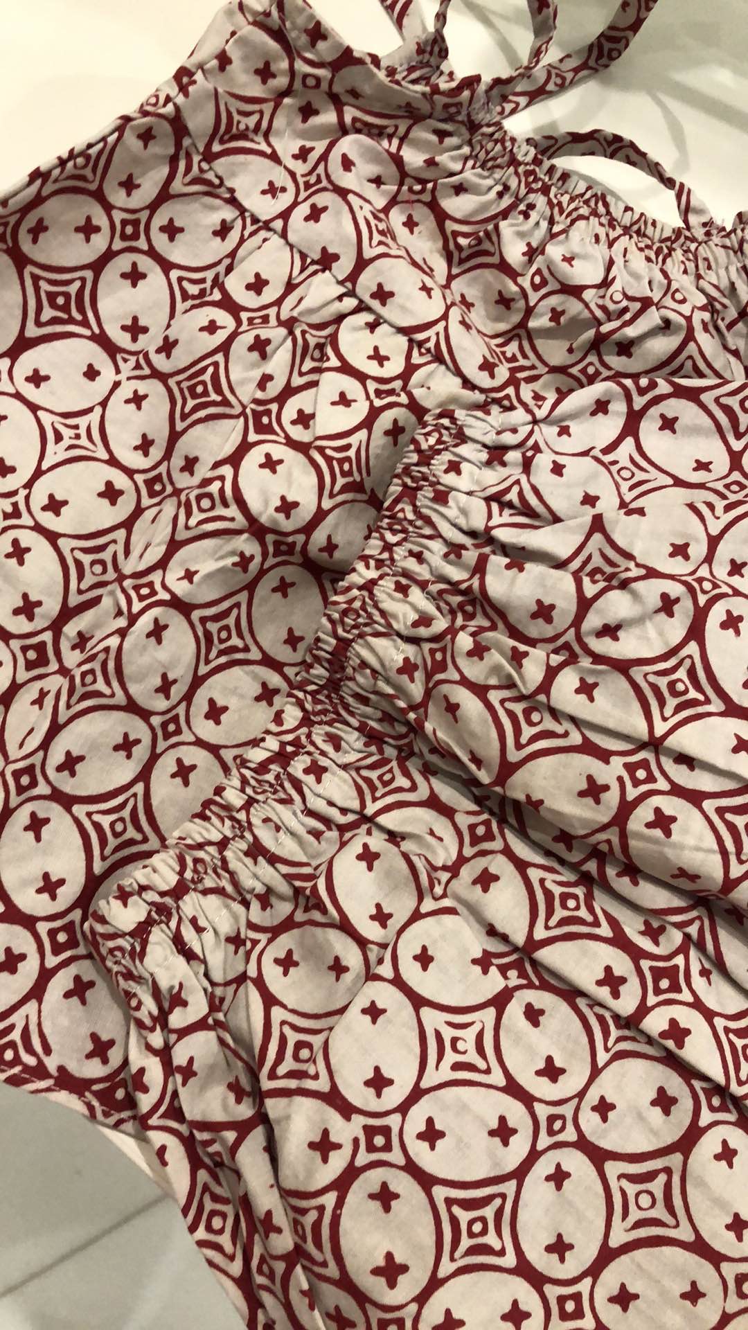 ➾ Poppinbabies - Emma Set Dress + Bloomer Bayi Batik ♤