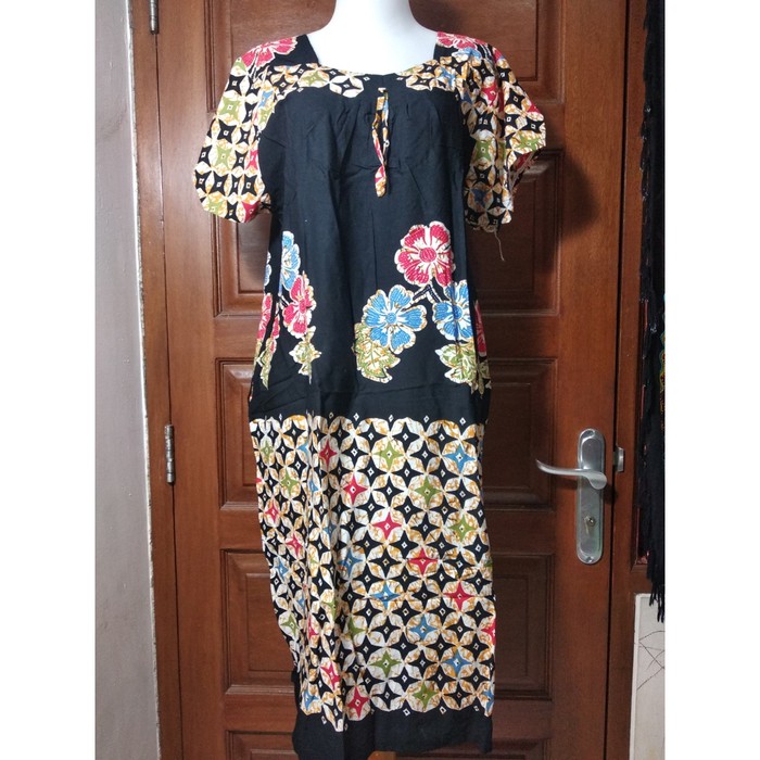 Daster Payung Putri Ayu Sikak Warna Hitam Terbaru LD: 110 PB: 105