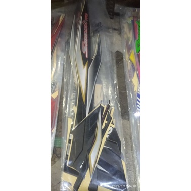 STRIPING STANDAR ORI LIST STIKER MOTOR SUZUKI SMASH 110 SR TAHUN 2010 STIKER SMASH 110 SR TAHUN 2010