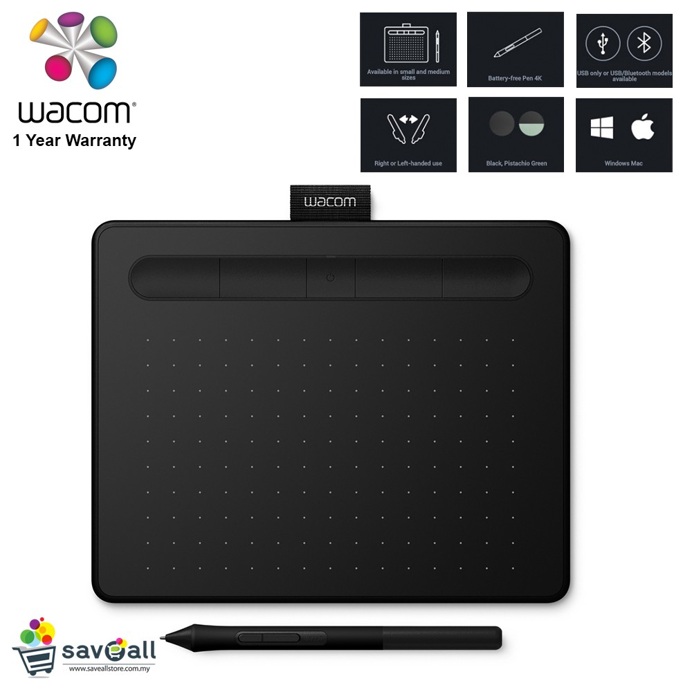 WACOM INTUOS CTL 4100WL w/ Bluetooth