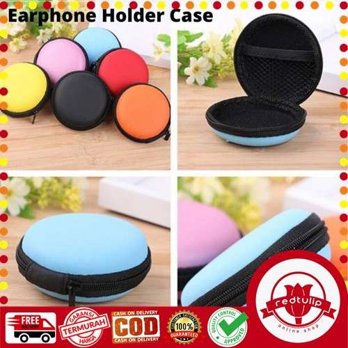 Dompet Koin Headset Bulat Serbaguna