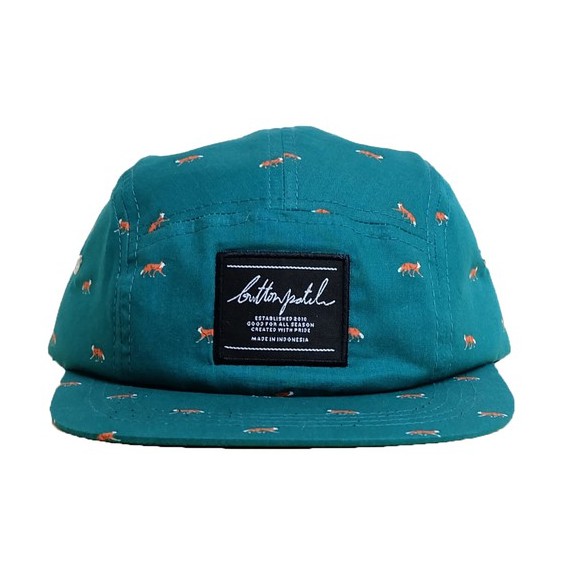 BUTTONPATCH CAP "BOISE"  GREEN