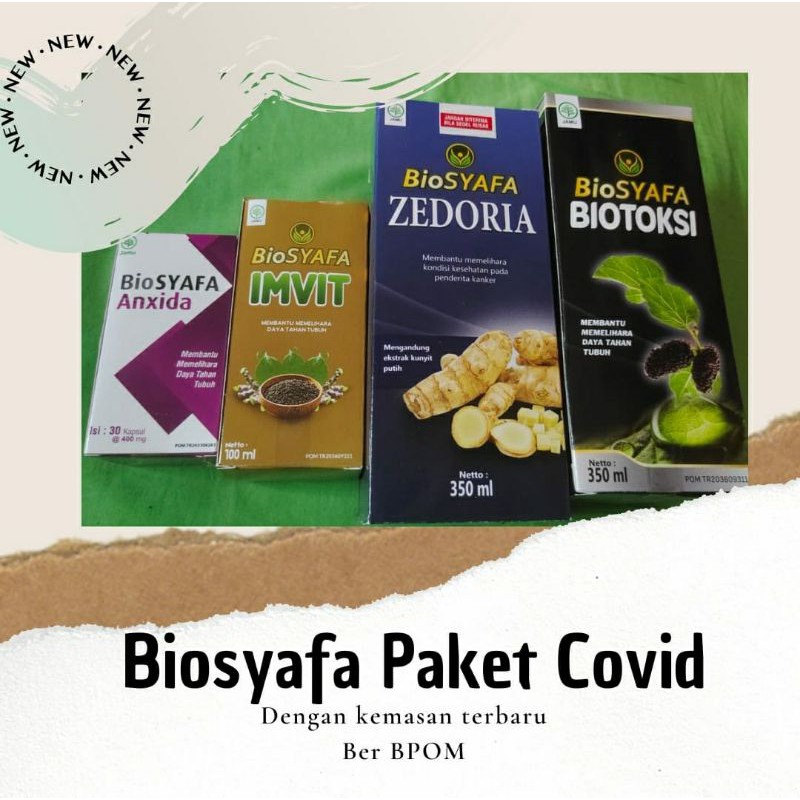 Paket Terapi covid 19 BioSYAFA Probiotik Siklus