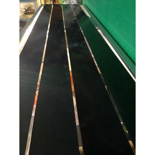 Tatakan Strobo Kaca  BAHAN TERBAIK, MIKA HITAM, TIPIS LENTUR, MEWAH