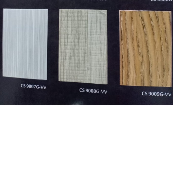 CS PVC SHEET WOODGRAIN TIPE G-VV PVC SHEET URAT KAYU G VV SHEET SERAT KAYU CS SHEET G-VV