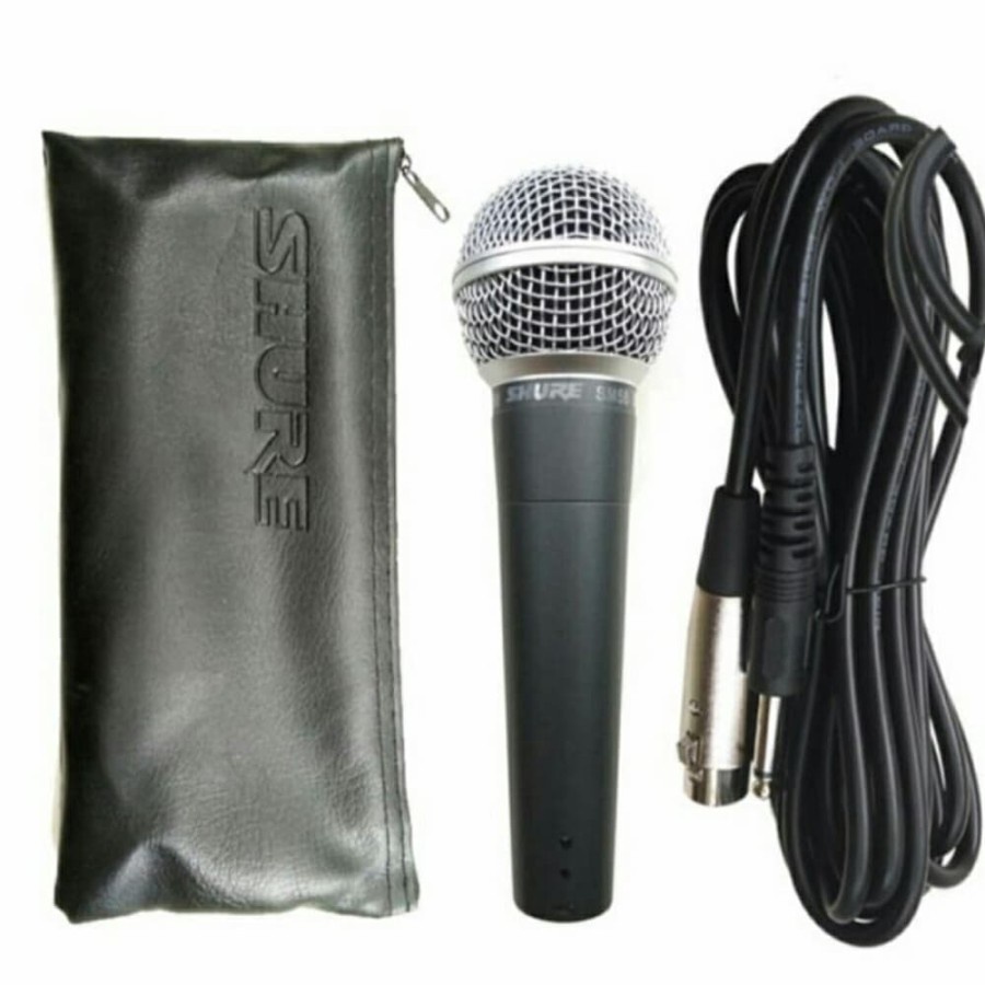 GROSIR MIC MICRPHONE SHURE SM58 PRODUK BAGUS