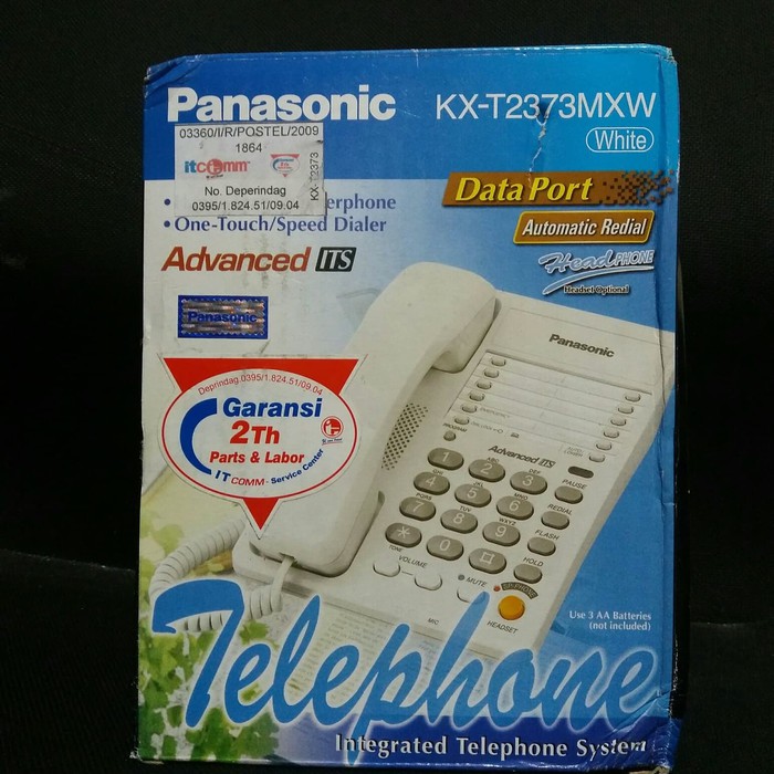 TELEPON PANASONIC KX-T2373MW SECOND SEPERTI BARU Pesawat telepon kx-2373