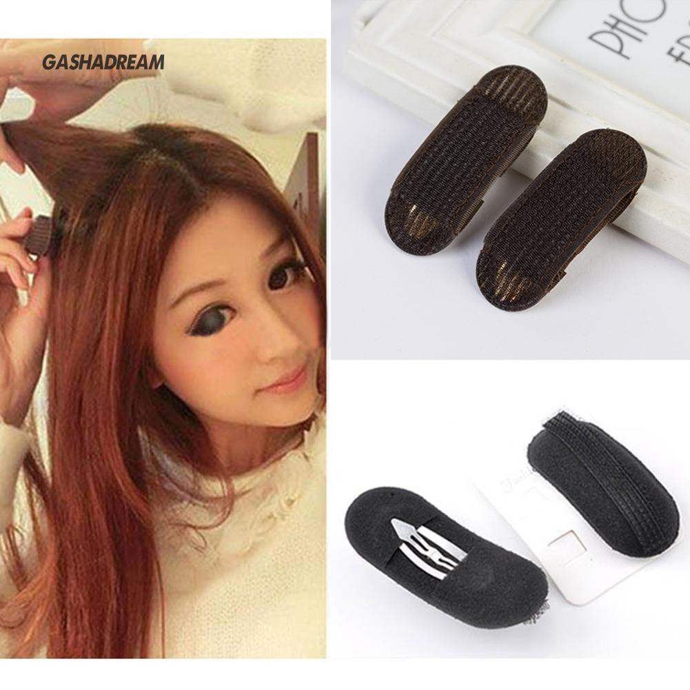 Gd 2pc Hair Bump Up Fluffy Uplift Insert Clip Headwear Styling