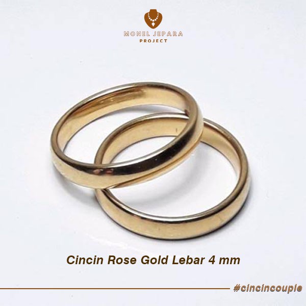 Cincin Emas Hitam Silver Tunangan (Titanium Asli)