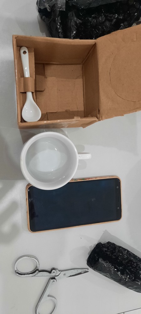 Cangkir Keramik Starbucks Gift Set Ceramic Mug Starbucks Dengan Sendok ( Harga Adalah Per Buah )