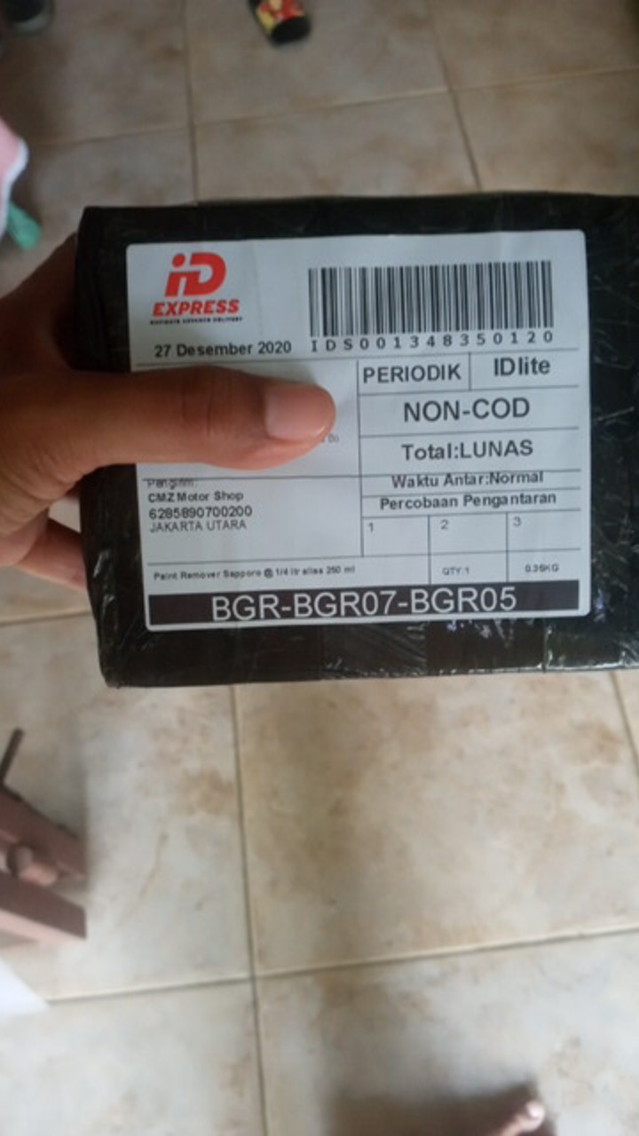 Paint Remover Sapporo @ 1/4 Ltr Alias 250 Ml