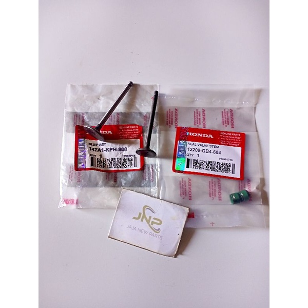 Klep set+seal klep Honda KPH Supra x 125, Karisma original